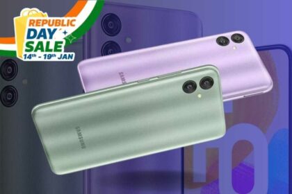 Republic Day Offer on Samsung Galaxy F04: सैमसंग का यह 11,000 रुपये का फोन सिर्फ इतने में। 80 Republic Day Offer on Samsung Galaxy F04