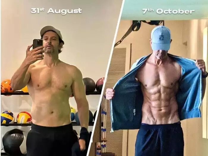 Hrithik Roshan Body Transformation