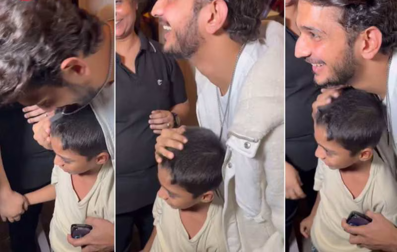 Munawar Faruqui से मिल इमोशनल हो गया नन्हा फैन