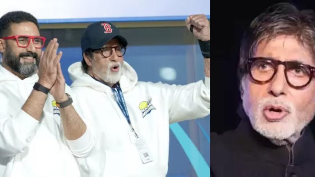 Amitabh Bachchan and Abhishek