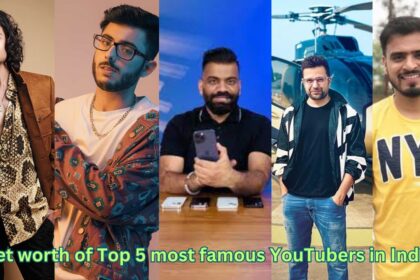 Net worth of Top 5 most famous YouTubers in India, Bhuvan Bam का नाम तो है ही 74 Net worth of Top 5 most famous YouTubers in India