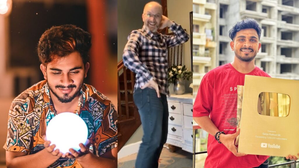 US man dance on ‘Gulabi Saadi’