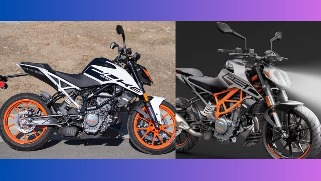New Colour Variants of the 2024 KTM 250 Duke and 200 Duke launched in India