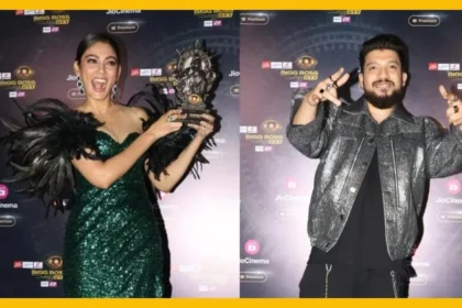 Bigg Boss OTT 3 winner!! Sana Makbul को मिली trophy Naezy रहें first runner-up 72 Bigg Boss OTT 3 winner