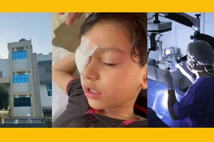Big negligence in Greater Noida hospital, बाईं आंख में थी दिक्कत doctor ने दाईं आंख में कर दी operation 76 Big negligence in Greater Noida hospital