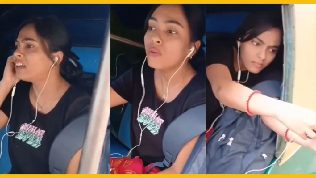 Female passenger abuses auto driver