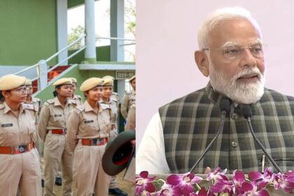 Impressive!! All Women Security Cover for PM Modi's Gujarat Event अंतर्राष्ट्रीय महिला दिवस पर अनोखी पहल 82 All Women Security Cover for PM Modi