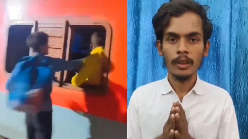 Bihari youtuber slaps passenger on train