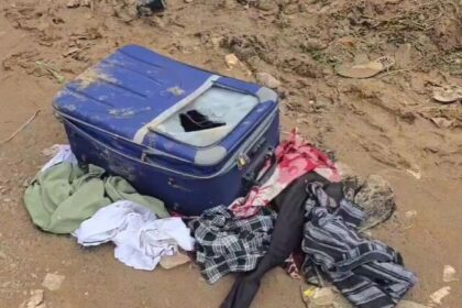 Woman body found in suitcase in Bangalore,ट्रेन से फेंके जाने का है शक 80 Woman body found in suitcase