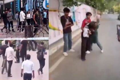 Girls fight over making reels, एक दुसरे को दी गंदी गालियां 78 Girls fight over making reels