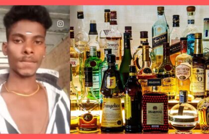 21-year-old boy dies, 10,000 पाने के लिए पी ली 5 bottle neat liquor 78 21-year-old boy dies