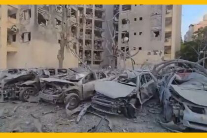 Iran Israel war ceasefire लागू होने से ठीक पहले तेहरान ने इज़राइल पर पांचवीं मिसाइलों की लहर छोड़ी 7 की मौत 72 Iran Israel war ceasefire