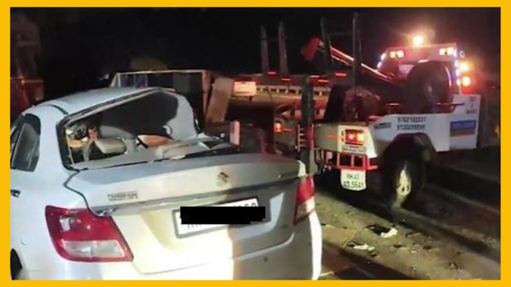 High-speed car runs over people in Pune