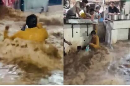 Dramatic Rescue Amid Flash Floods in Ajmer