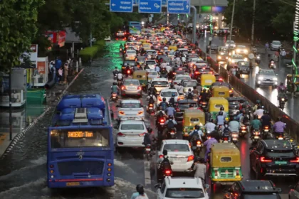 Heavy rain in Delhi NCR