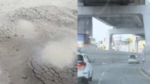 Cracks in Patna flyover